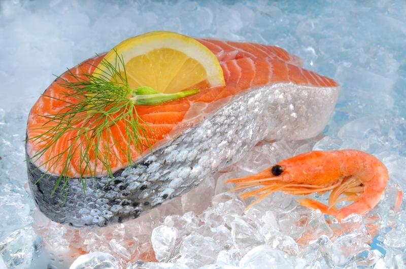Гранулированный лед для рыбы и морепродуктов