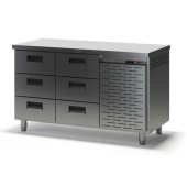 Стол холодильный ТММ СХСБ-1/6Я (1390x700x870) (внутренний агрегат)