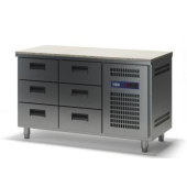 Стол холодильный ТММ СХСБ-К-1/6Я (1390x600x870) (внутренний агрегат)