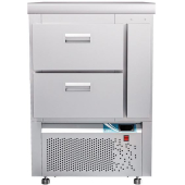 Стол холодильный среднетемпературный Abat СХС-70Н (ящики 1/2) без борта