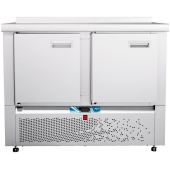 Стол холодильный среднетемпературный Abat СХС-70Н-01 (дверь, дверь) с бортом