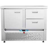 Стол холодильный среднетемпературный Abat СХС-70Н-01 (дверь, ящики 1/2) без борта