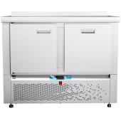 Стол холодильный низкотемпературный Abat СХН-70Н-01 (дверь, ящик 1) с бортом