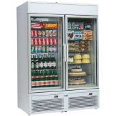 Холодильный шкаф со стеклянной дверью ISA Tornado 100 RV TN/TN