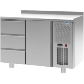 Стол холодильный POLAIR TM2GN-30-G с бортом