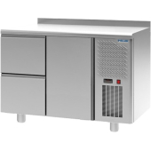 Стол холодильный POLAIR TM2GN-20-G с бортом