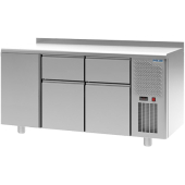 Стол холодильный POLAIR TM3-011-G с бортом