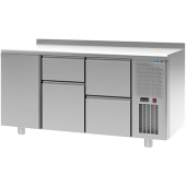 Стол холодильный POLAIR TM3-012-G с бортом