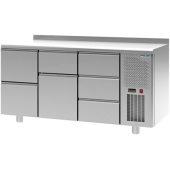 Стол холодильный POLAIR TM3-213-G с бортом