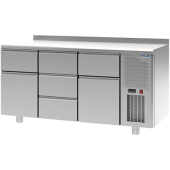 Стол холодильный POLAIR TM3-131-G с бортом