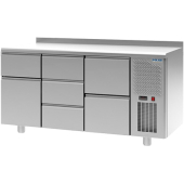 Стол холодильный POLAIR TM3GN-132-G с бортом