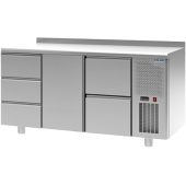 Стол холодильный POLAIR TM3GN-302-G с бортом