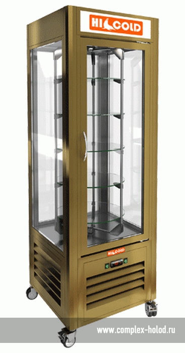 Вертикальные холодильные витрины «Hicold»