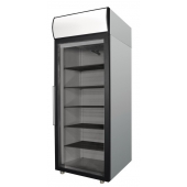 Шкаф холодильный Polair DM107-G (ШХ-0,7ДС нерж.)