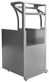Прилавок для приборов Luxstahl ПП (С)-600 MAX Premium