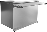 Прилавок кассовый Luxstahl КК-1200 Premium (нерж.)